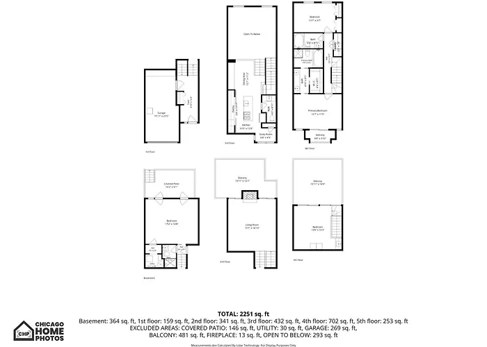Skyline Views River West Townhouse; 2 Parking Incl Townhouse Chicago